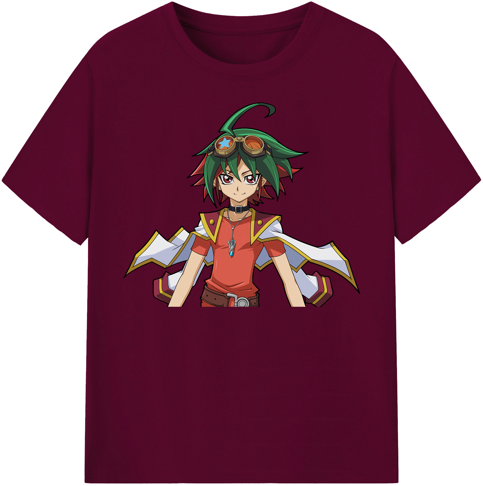 （画像用） 遊☆戯☆王 Yu-Gi-Oh! レディースカジュアルプリントTシャツ（綿100％）